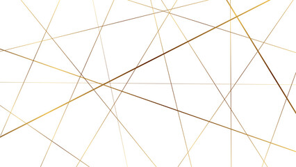 Obraz premium Random chaotic lines abstract geometric pattern. 