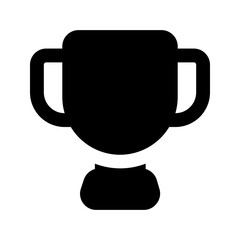 trophy glyph icon