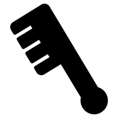 Comb glyph icon