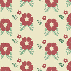 floral seamless pattern background.
