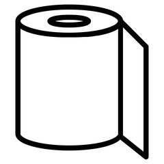 Tissue line icon