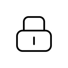 padlock icon vector illustration