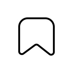 saved icon vector illustration