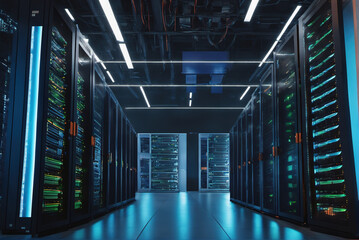 Modern advanced technology data center server
