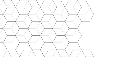 Abstract hexagon polygonal pattern background vector. Modern simple style hexagonal graphic concept. Background with hexagons.