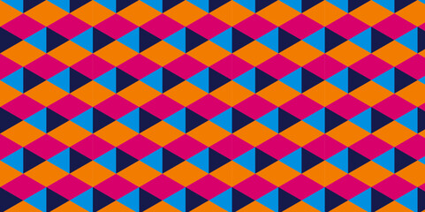 Geometric background fabric pattern texture. 