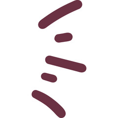 Emphasis Line Accent Decorative Element