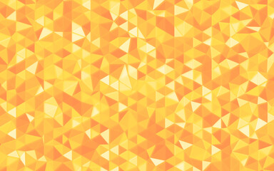 Vector of modern abstract triangular background. Yellow Abstract Pattern - Triangle and Square pattern in yellow and orange colors