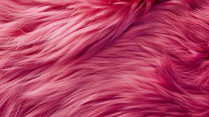 Fototapeta premium Close up of pink fur texture background