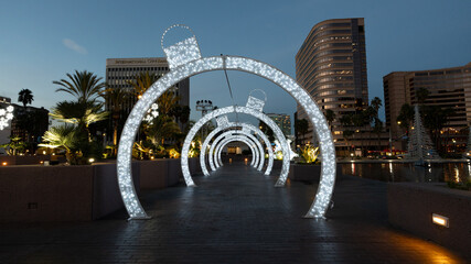 Long beach convention center christmas display