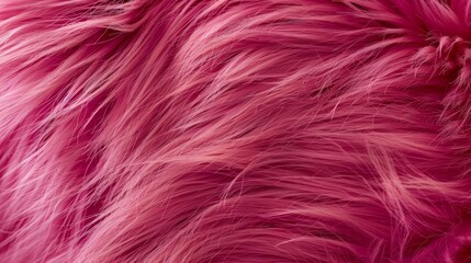 Close up of pink fur texture background