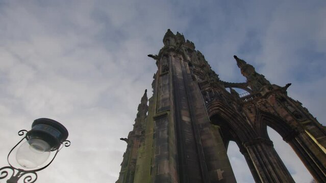 Scott Monument, Princes St, Edinburgh, Scotland, Sir Walter Scott