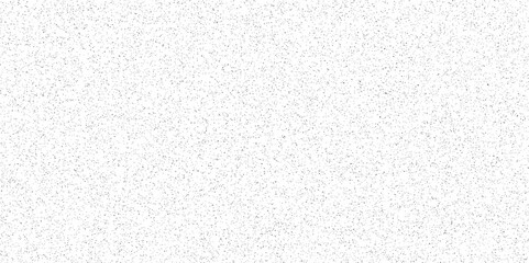Abstract vector overlay noise and dust terrazzo wall, floor tile overlay background. scattered black stains and scratches on a white wall surface. - obrazy, fototapety, plakaty