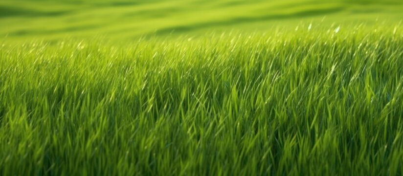green grasslands or rice fields