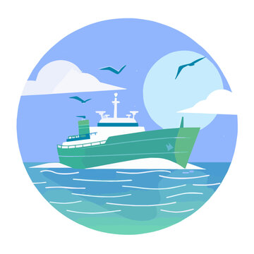 Green shipping in the sea, future city, green finance container cargo ship, esg, LNG ship, esg, sustainability, supply chain, supply chain management, green economy, green transport