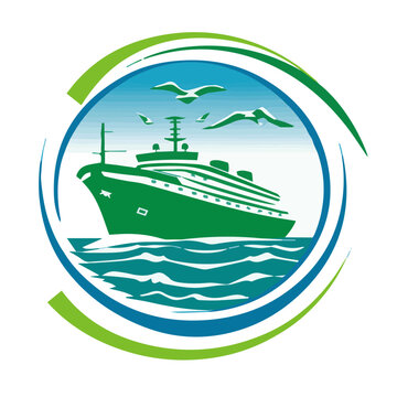Green shipping in the sea, future city, green finance container cargo ship, esg, LNG ship, esg, sustainability, supply chain, supply chain management, green economy, green transport
