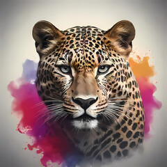 Leopard, logo-style