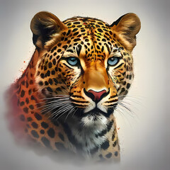 Leopard, logo-style