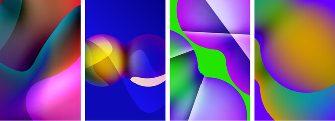 Abstract colors. Abstract backgrounds for wallpaper, business card, cover, poster, banner, brochure, header, website