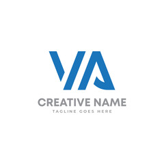 Letter VA Professional logo for all kinds of business