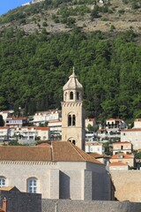 Fototapeta na wymiar Old Town's skyline in Dubrovnik
