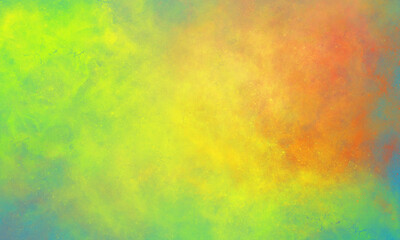 Obraz na płótnie Canvas bright green galaxy outer space background