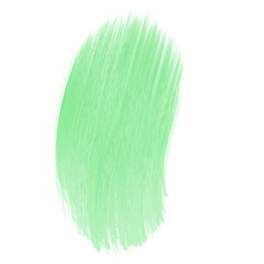 green paint brush