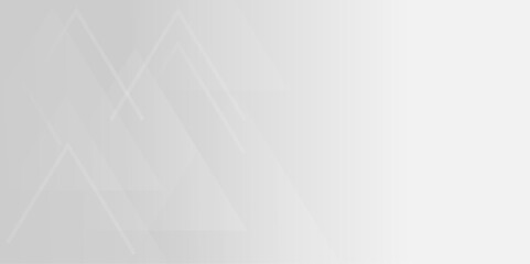 Vectors Geometric triangle white light background abstract design.