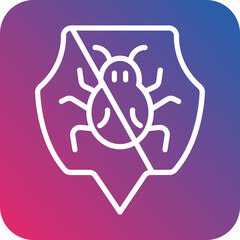 Obraz premium Antivirus Icon Style