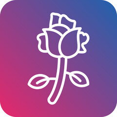 Rose Icon Style