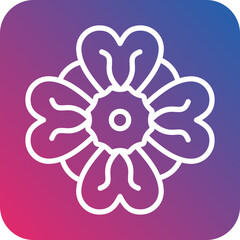 Mint Marigold Icon Style