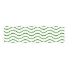 An abstract transparent wavy line pattern design element.