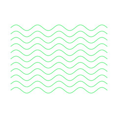 An abstract transparent wavy line pattern design element.