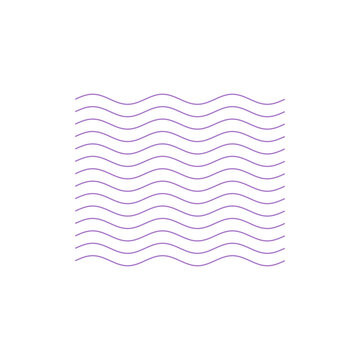 An abstract transparent wavy line pattern design element.
