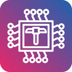 CPU Mining Icon Style