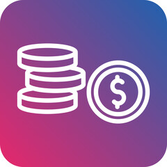 Coin Icon Style