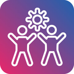 Teamwork Icon Style