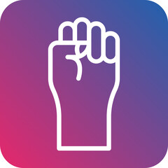 Obraz premium Black Lives Matter Icon Style