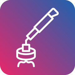 Garden Trimmer Icon Style