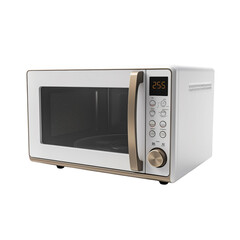 Fototapeta premium Microwave Oven isolated on transparent background