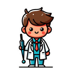 Illustration Doctor kid cute Transparent PNG