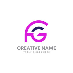 Creative Letter FG logo