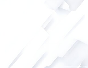 Minimalist white light geometric composition: Abstract design layout