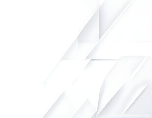 Minimal geometric white light canvas: Abstract design theme