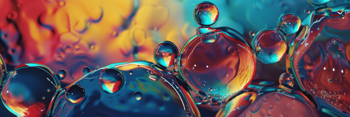 abstract background liquid jelly, generative AI