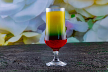 cocktail fresh cold colourful