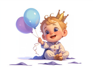little prince birthday decoration