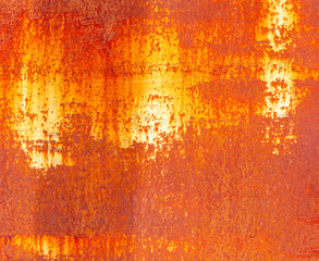 Rusty metal as an abstract background. Texture