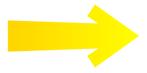 yellow arrow sign