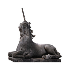 old pegasus statue isolated png